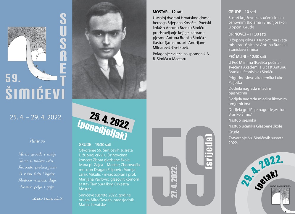 Stijepo Mijović Kočan dobitnik nagrade ”Antun Branko Šimić”